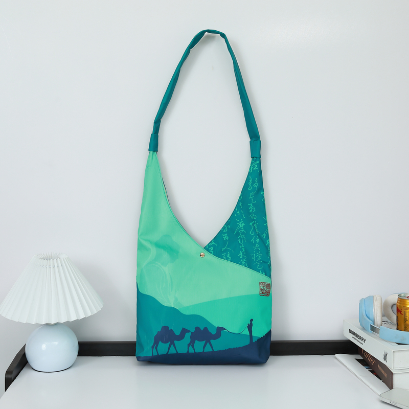 嘉绘美 可印花环保可回收帆布购物袋 定制Logo 100%纯棉帆布托特包-09